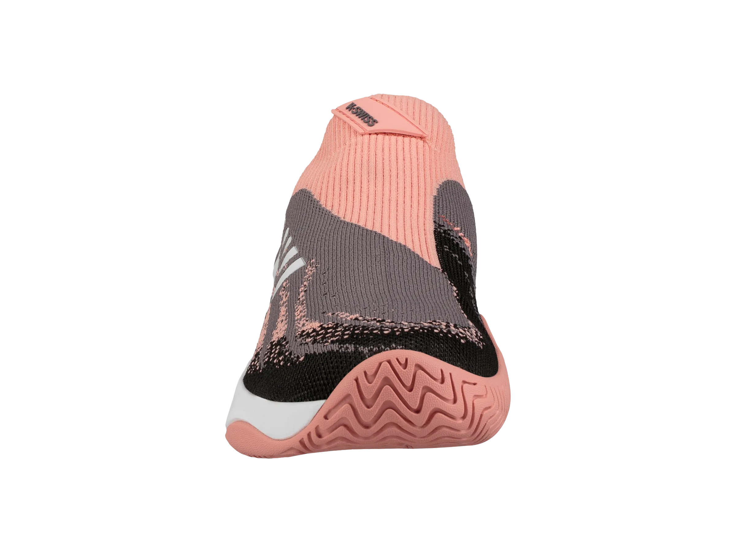 96137-095-M | WOMENS AERO KNIT | PLUM KITTEN/CORAL ALMOND/WHITE