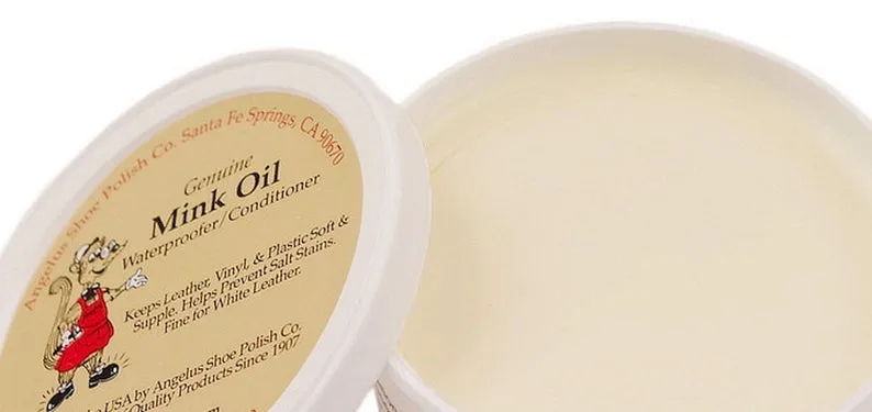 Angelus MINK OIL Paste Condition, 7.75 oz