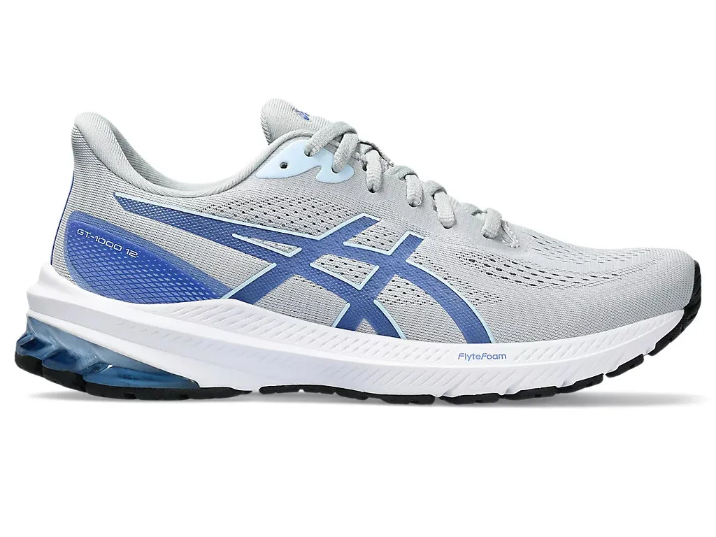 Asics GT-1000 12 Women's - Piedmont Grey/Light Blue