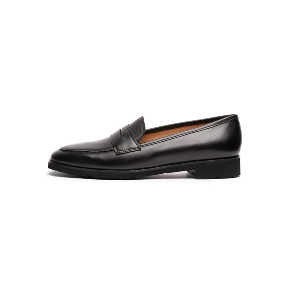 Black Classic City Belgian Lightweight Loafer