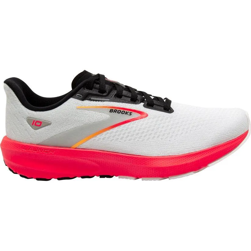 Brooks Launch 10 (Mens) - Black/Grey/Orange Clown Fish