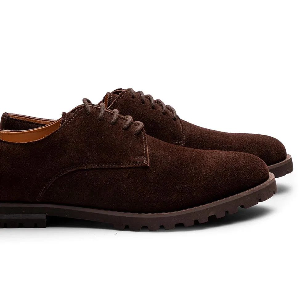 Brown Suede Classic Lightweight Derby