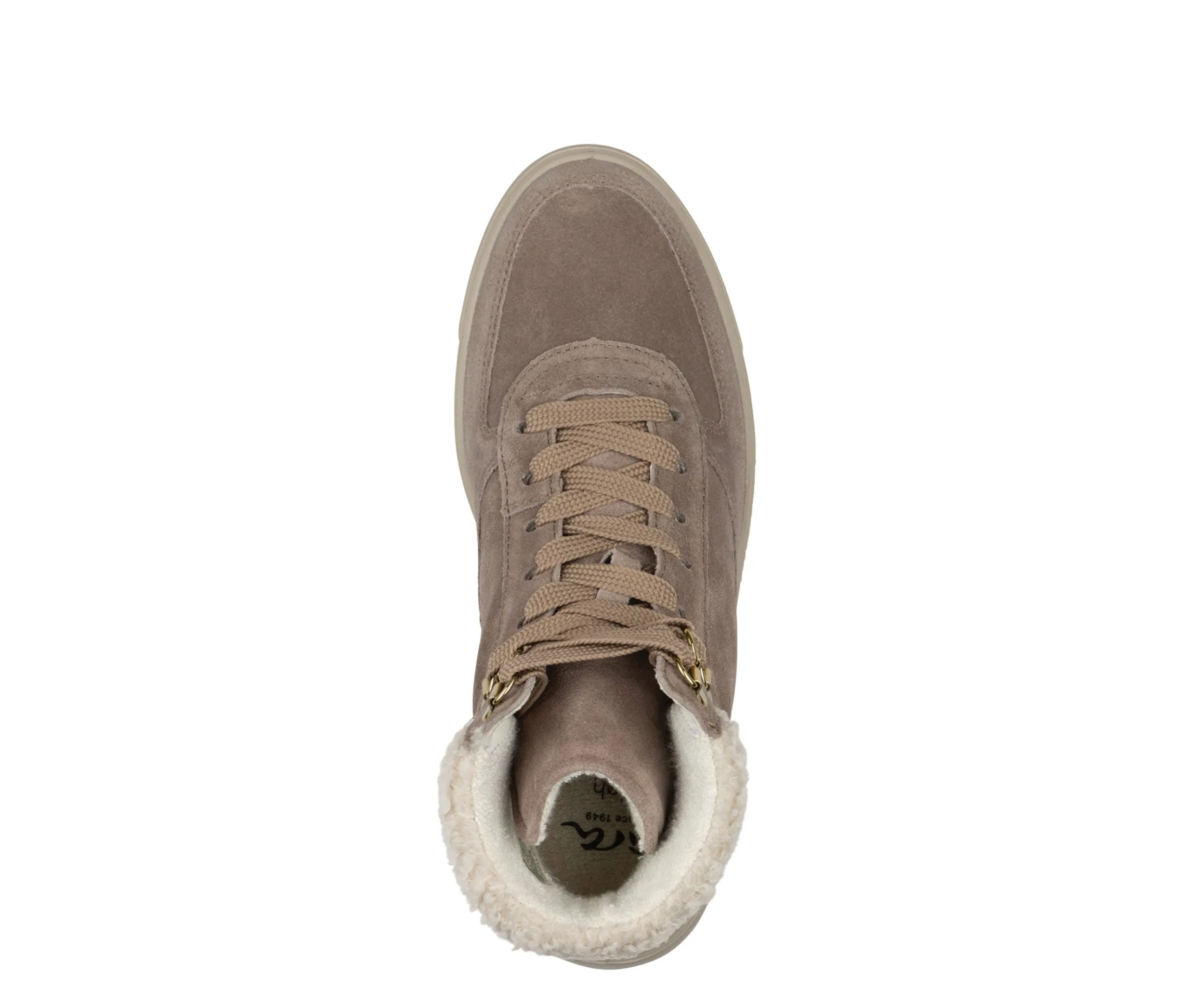 Caitlin Women's High Top Sneaker - Sand 08