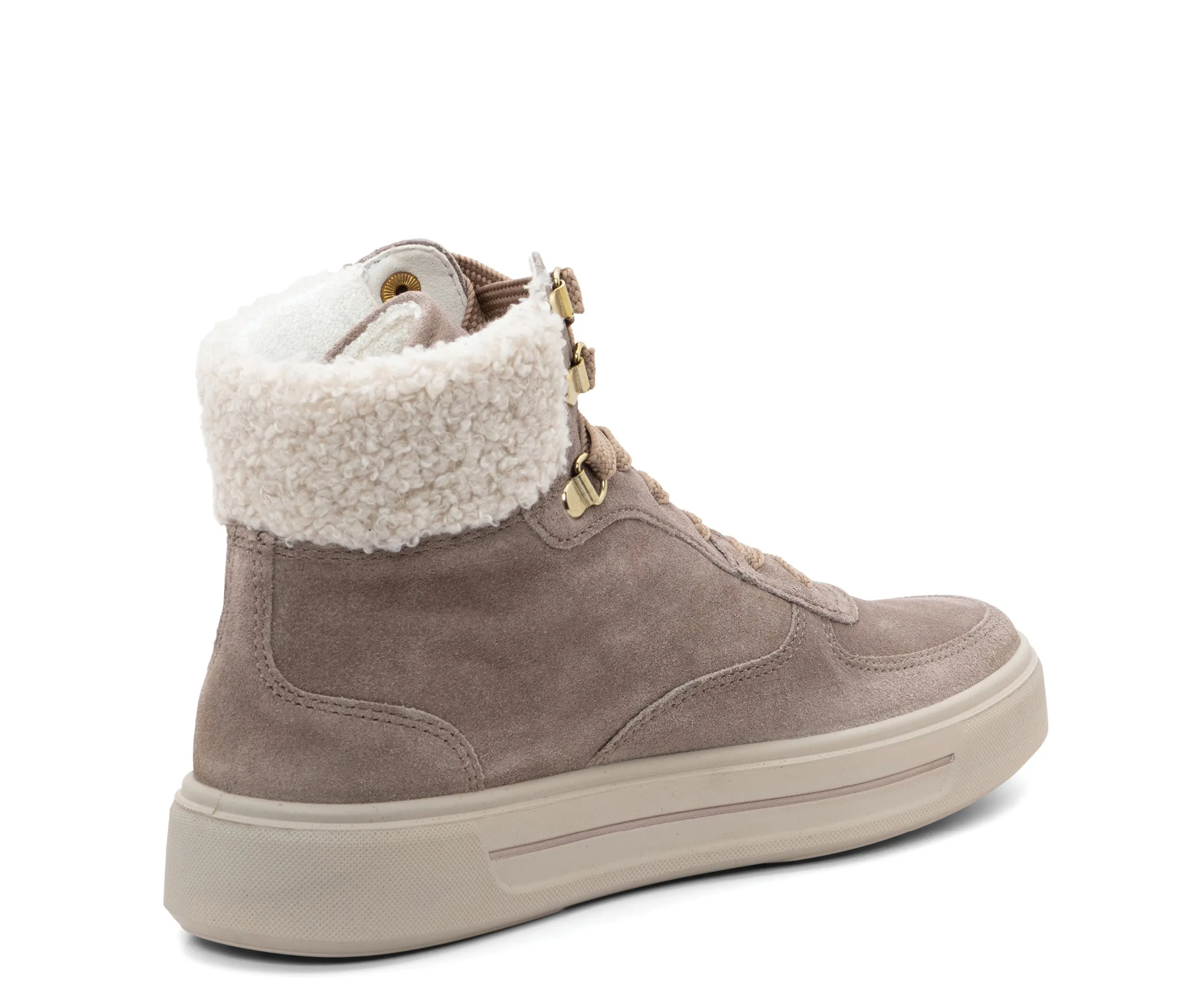 Caitlin Women's High Top Sneaker - Sand 08