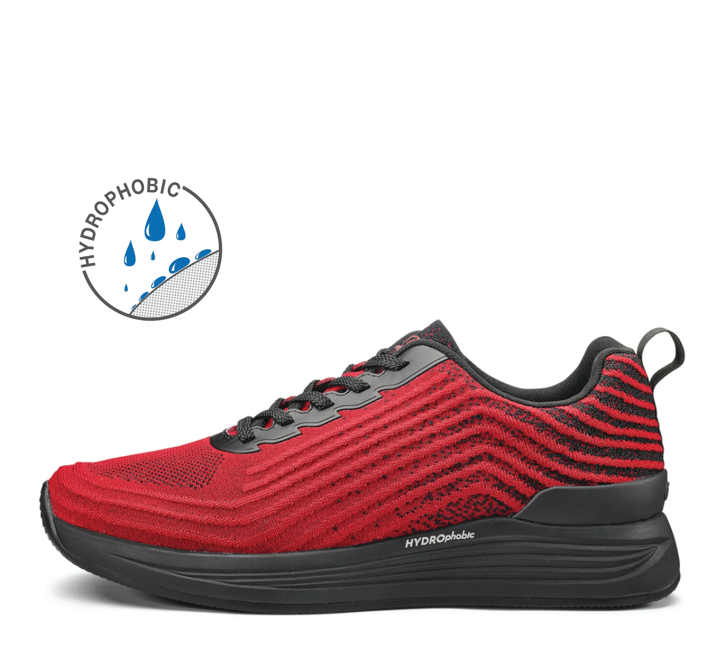 Charles Men's Lightweight Sneaker - Red 14
