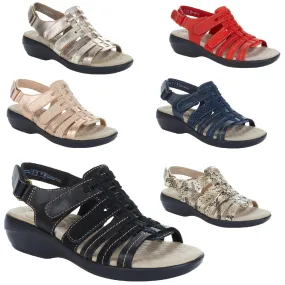 Clarks Collection Alexis Blossom Leather Sandal