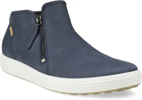 ECCO Soft 7 Marine Leather Bootie