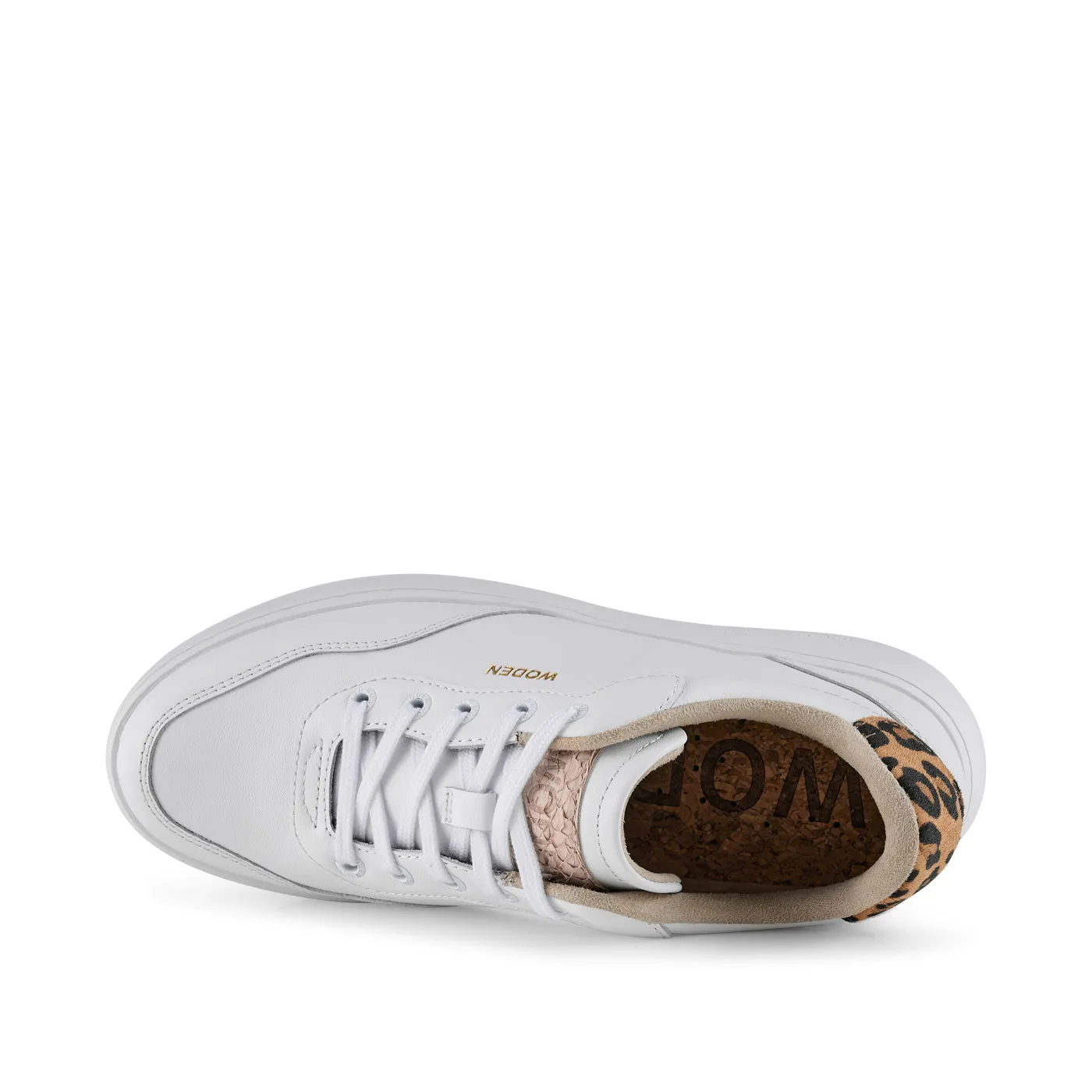 Evelyn Leather - Bright White