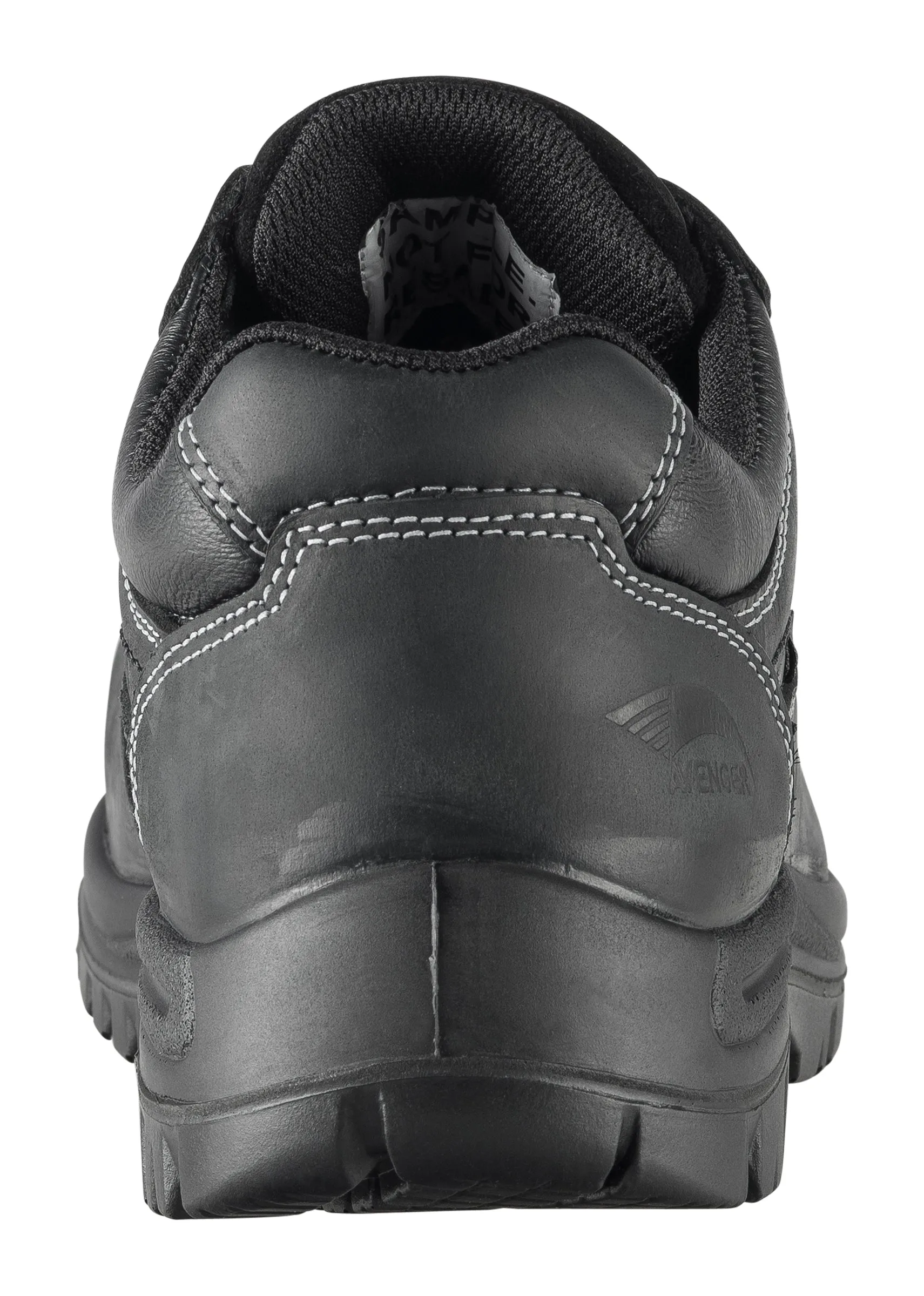 Foreman Black Composite Toe EH WP Oxford Work Shoe