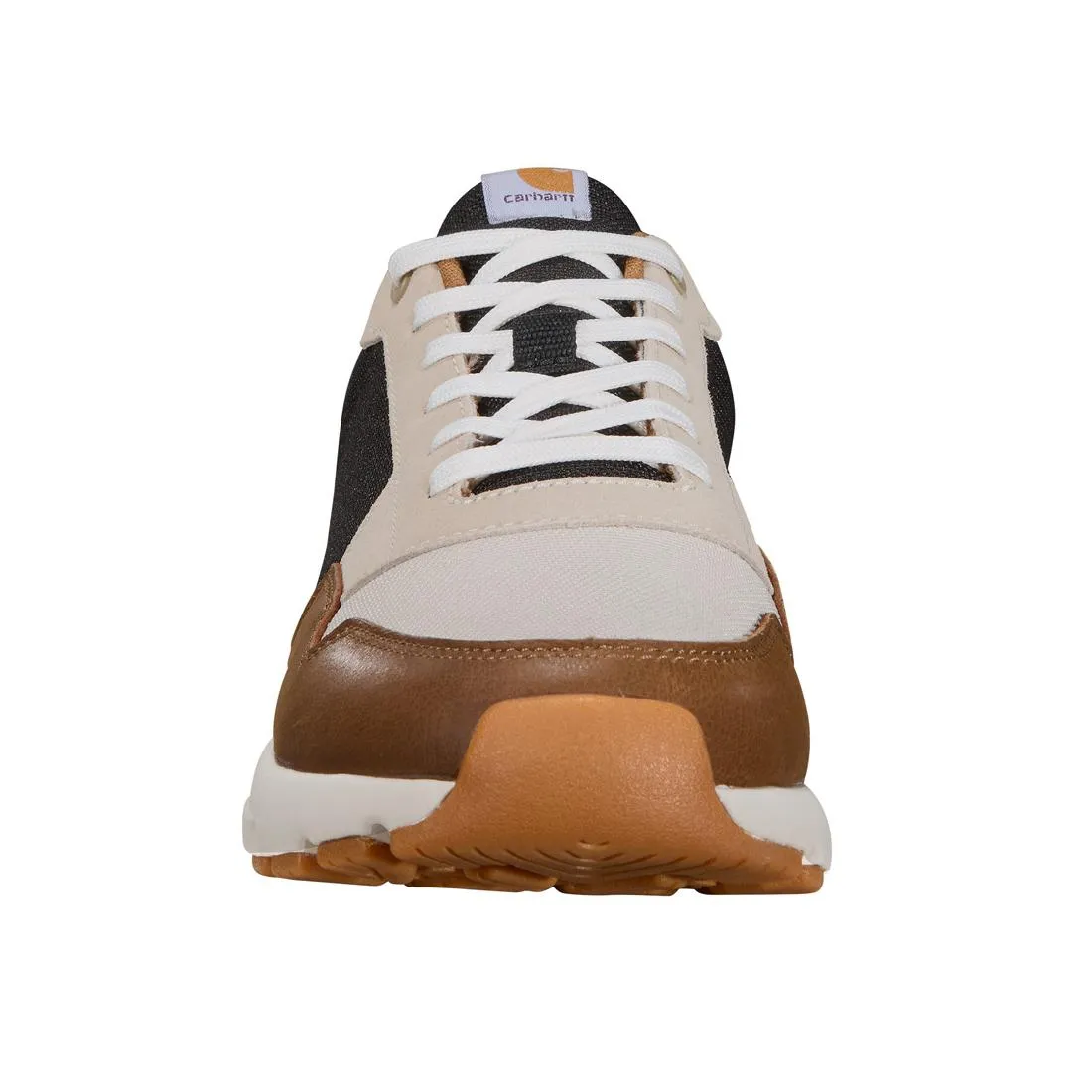 Greenfield ESD Soft-Toe Sneaker Brown/White