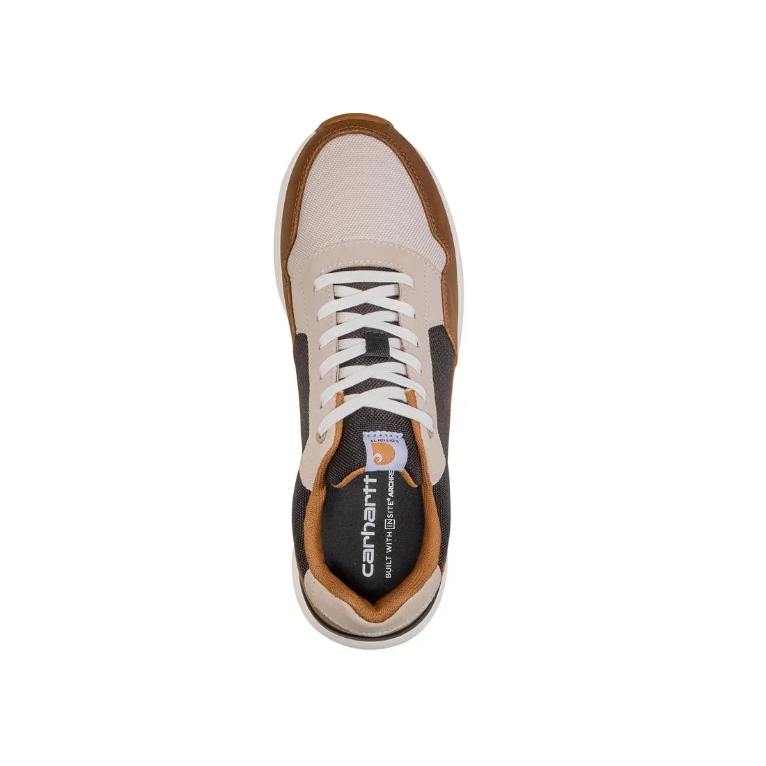 Greenfield ESD Soft-Toe Sneaker Brown/White