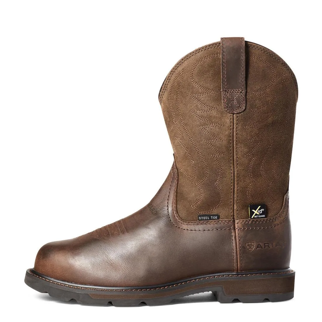 Groundbreaker Steel-Toe MetGuard Work Boot Brown