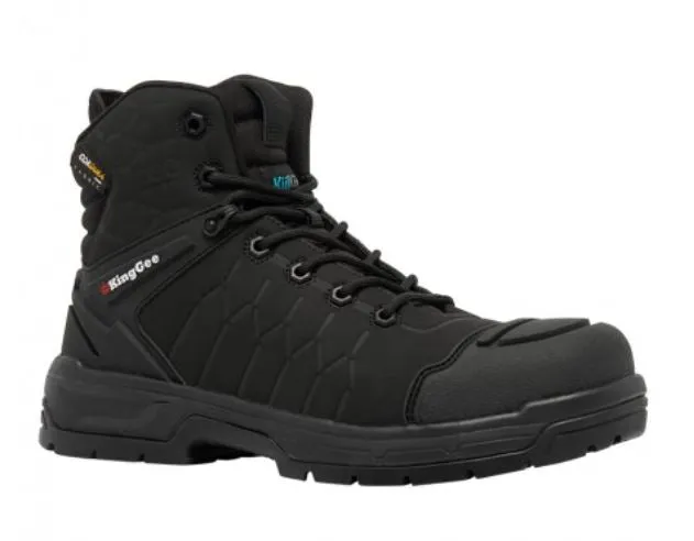 KING GEE K27145 Quantum Zip Side Safety Boot