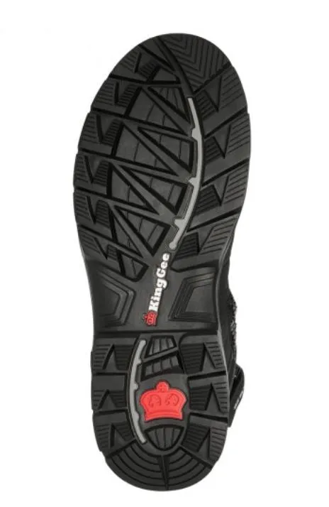 KING GEE K27145 Quantum Zip Side Safety Boot