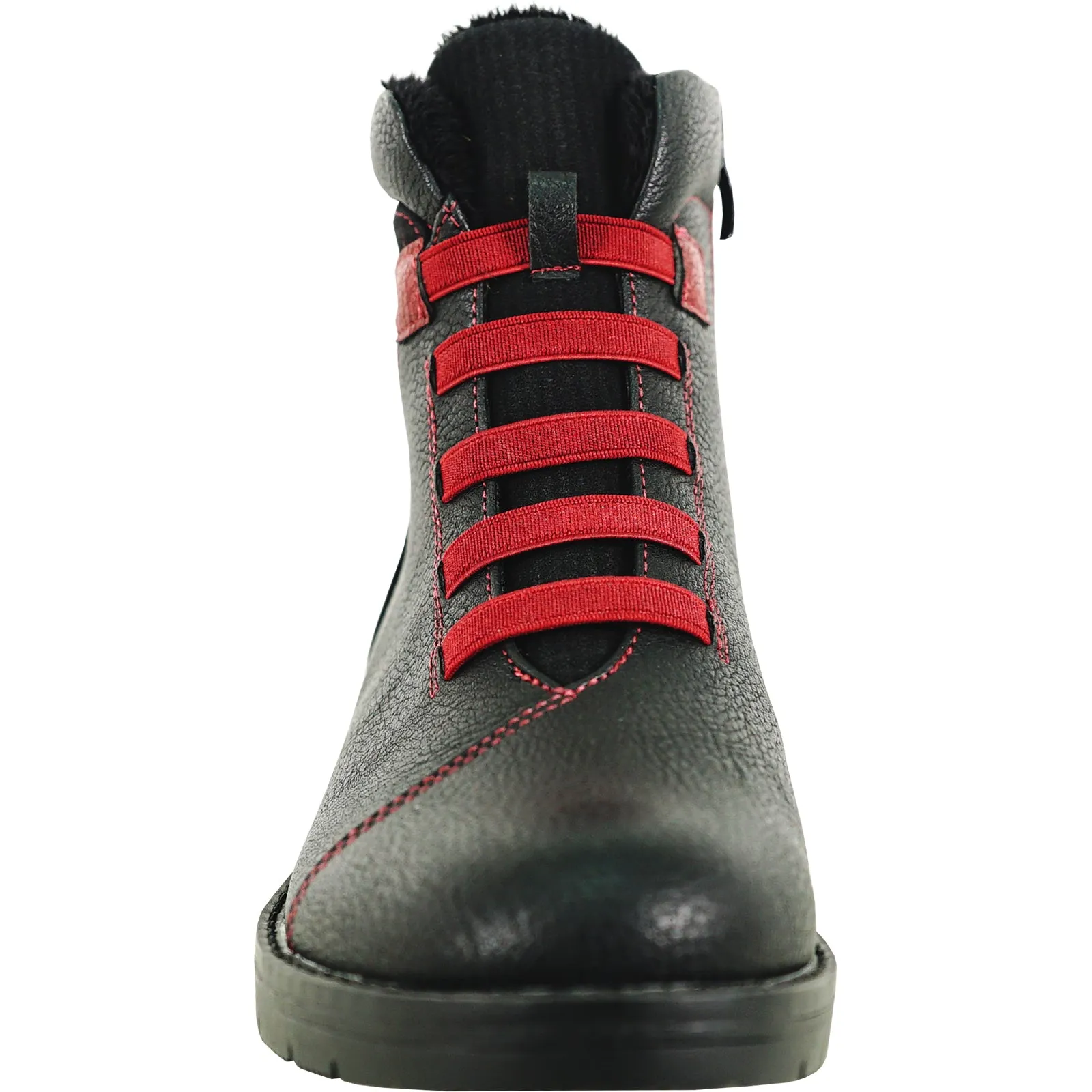 KOZI Women Boot Riley-1 Ankle Casual Boot Black