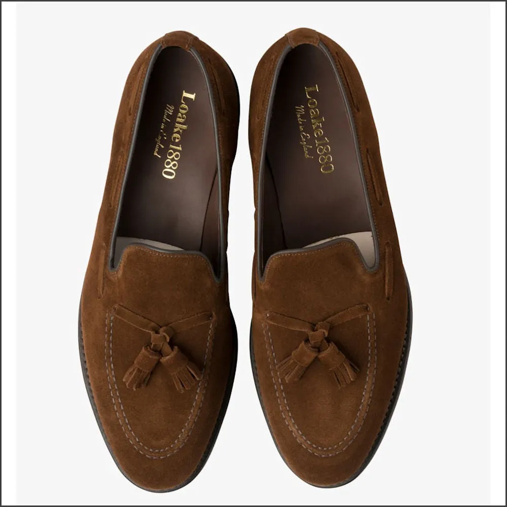 Loake Russell Polo Suede Loafer@