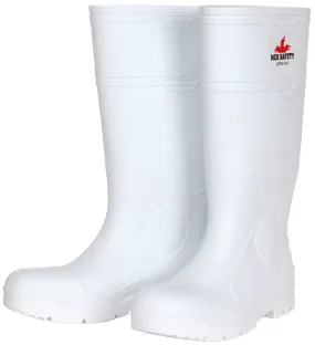MCR Safety 16" White PVC Boot,Mens,Steel Toe 13