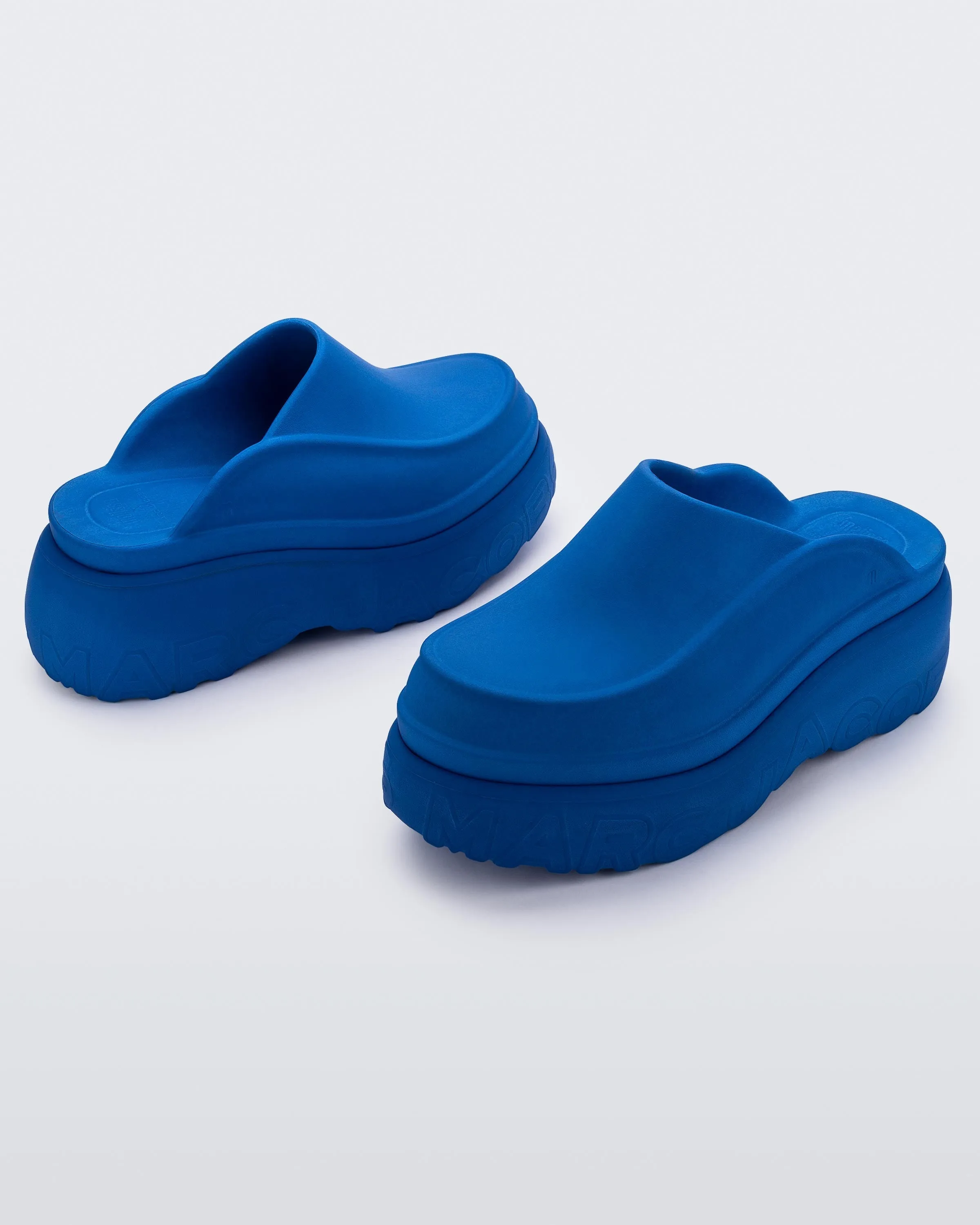 Melissa Clog Marc Jacobs AD Blue Slipon