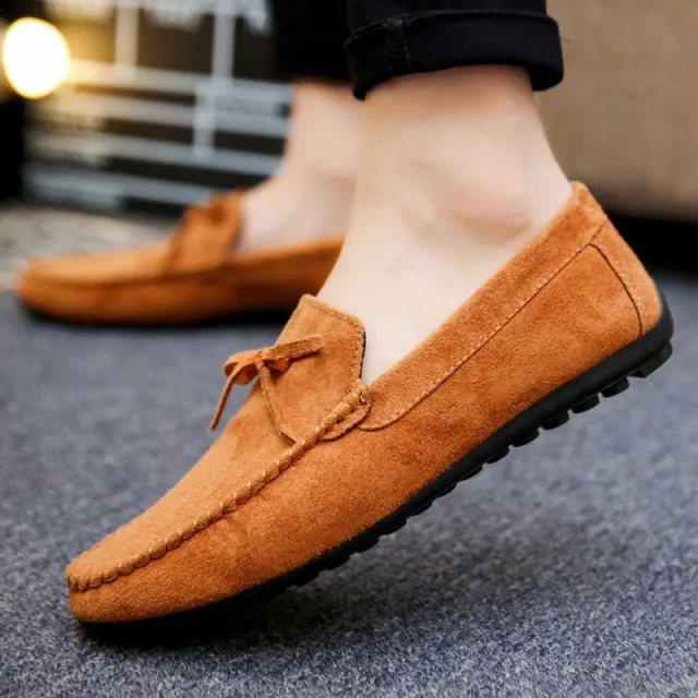 Men Casual Shoes Slip-On Breathable Moccasin