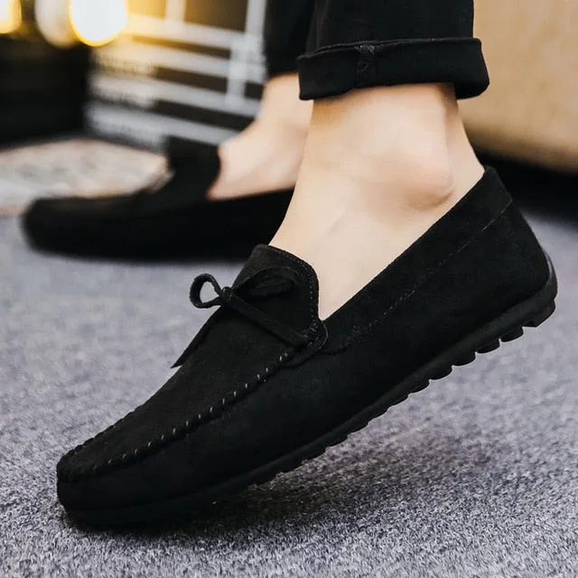 Men Casual Shoes Slip-On Breathable Moccasin