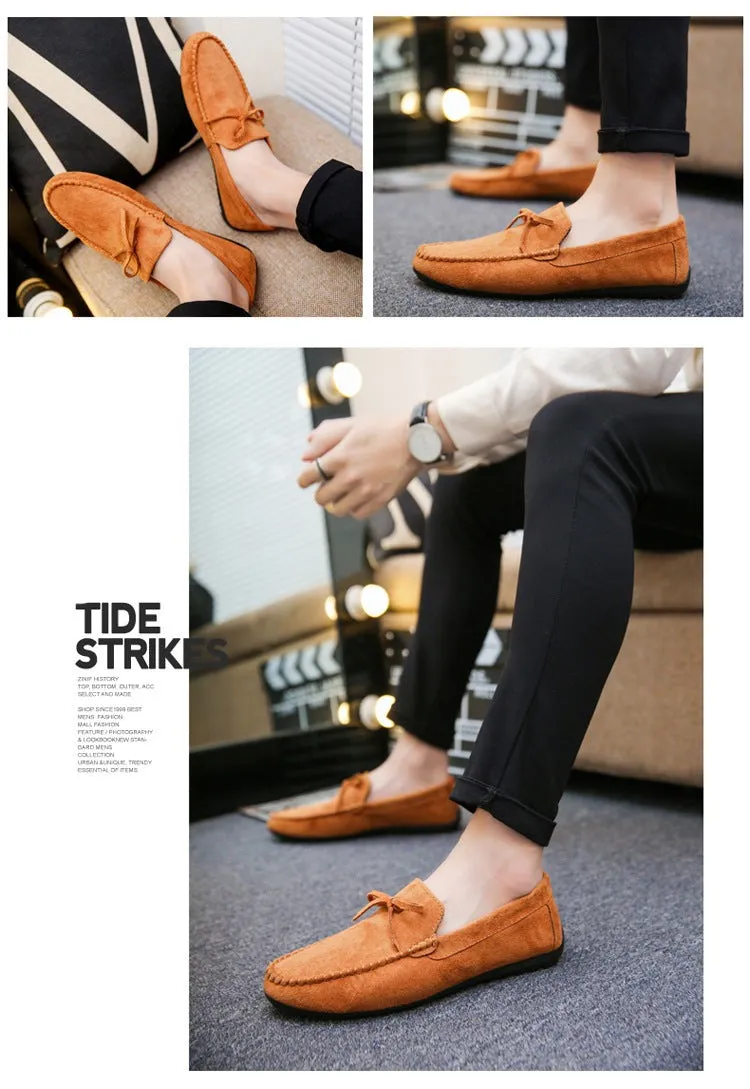 Men Casual Shoes Slip-On Breathable Moccasin