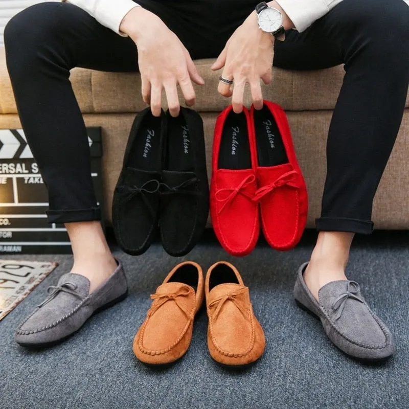Men Casual Shoes Slip-On Breathable Moccasin