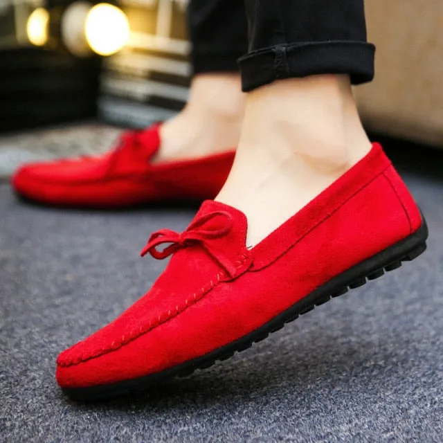 Men Casual Shoes Slip-On Breathable Moccasin