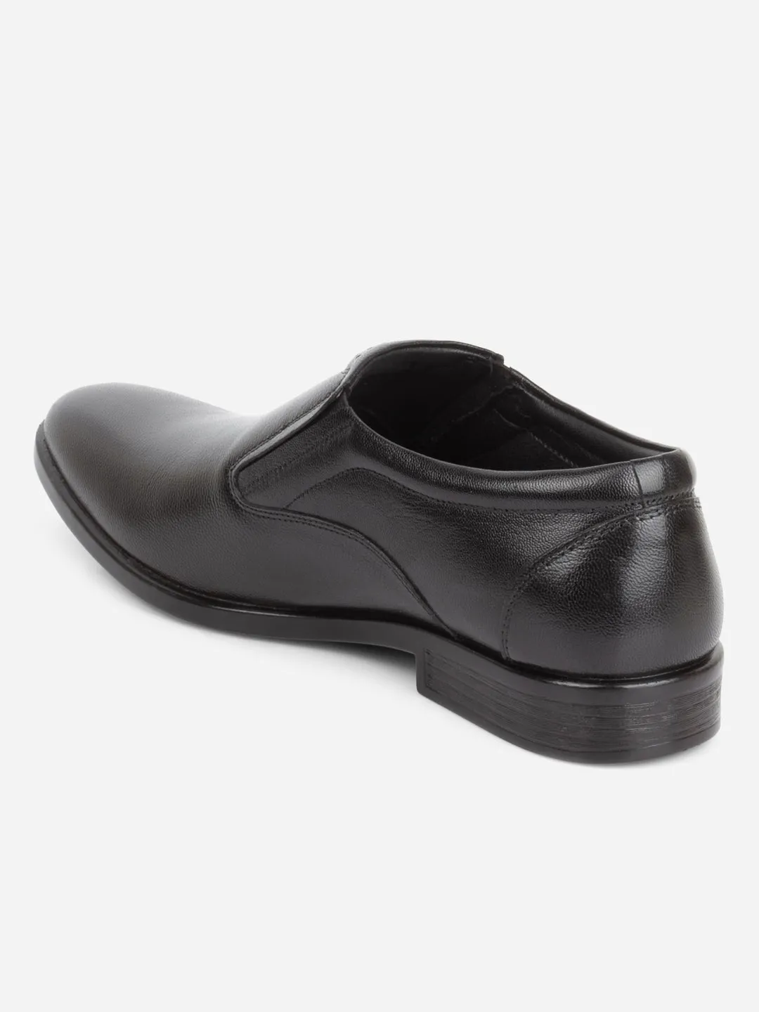 Men's Black Regular Toe Slip On Formal (ID2243)