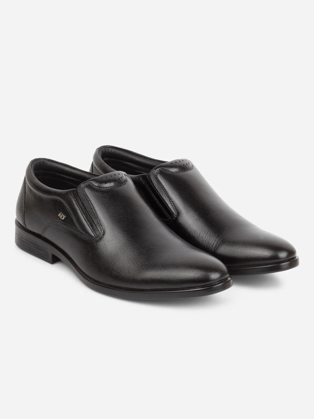 Men's Black Regular Toe Slip On Formal (ID2243)