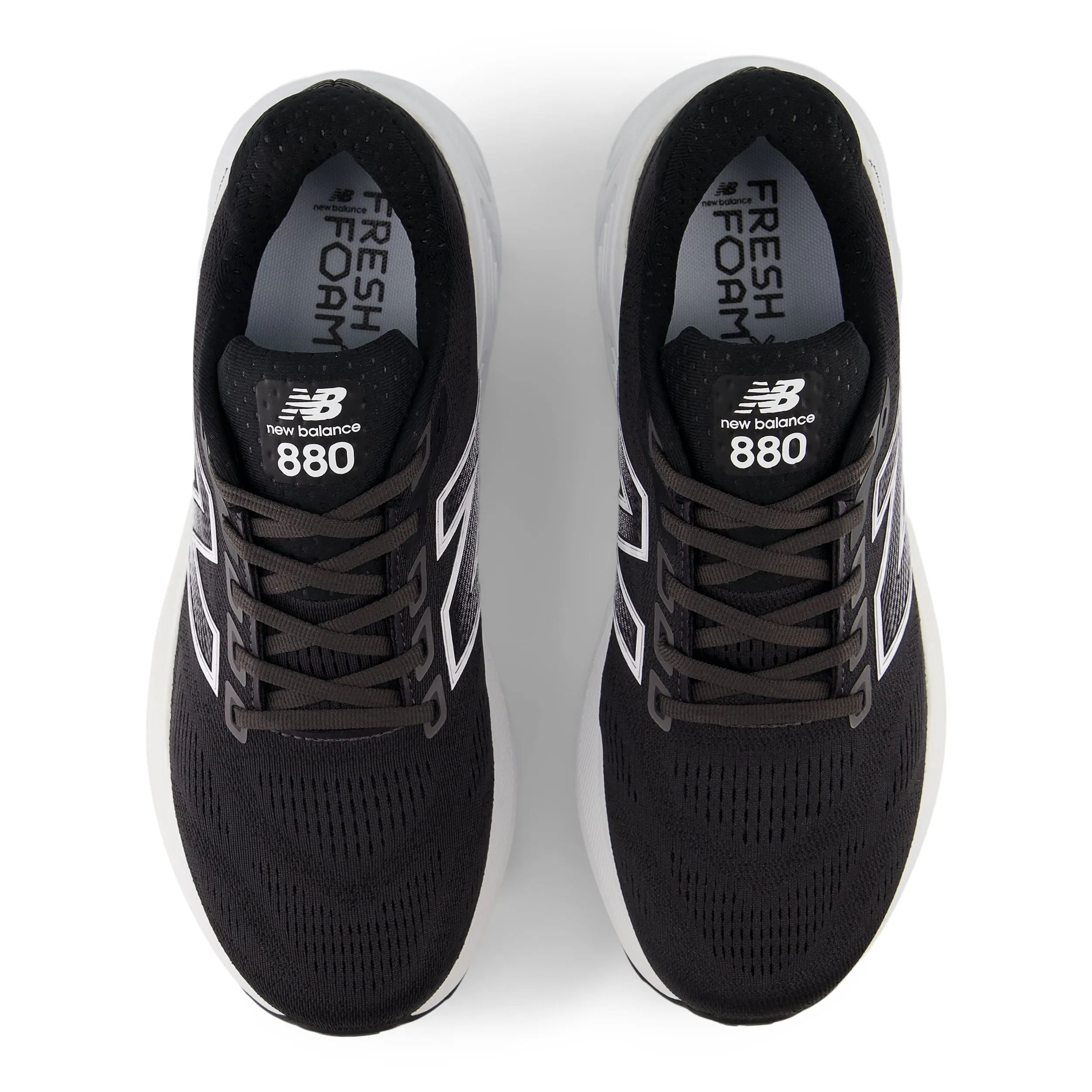 Men's Fresh Foam X 880v15 WIDE (B - Black/White/Reflection)