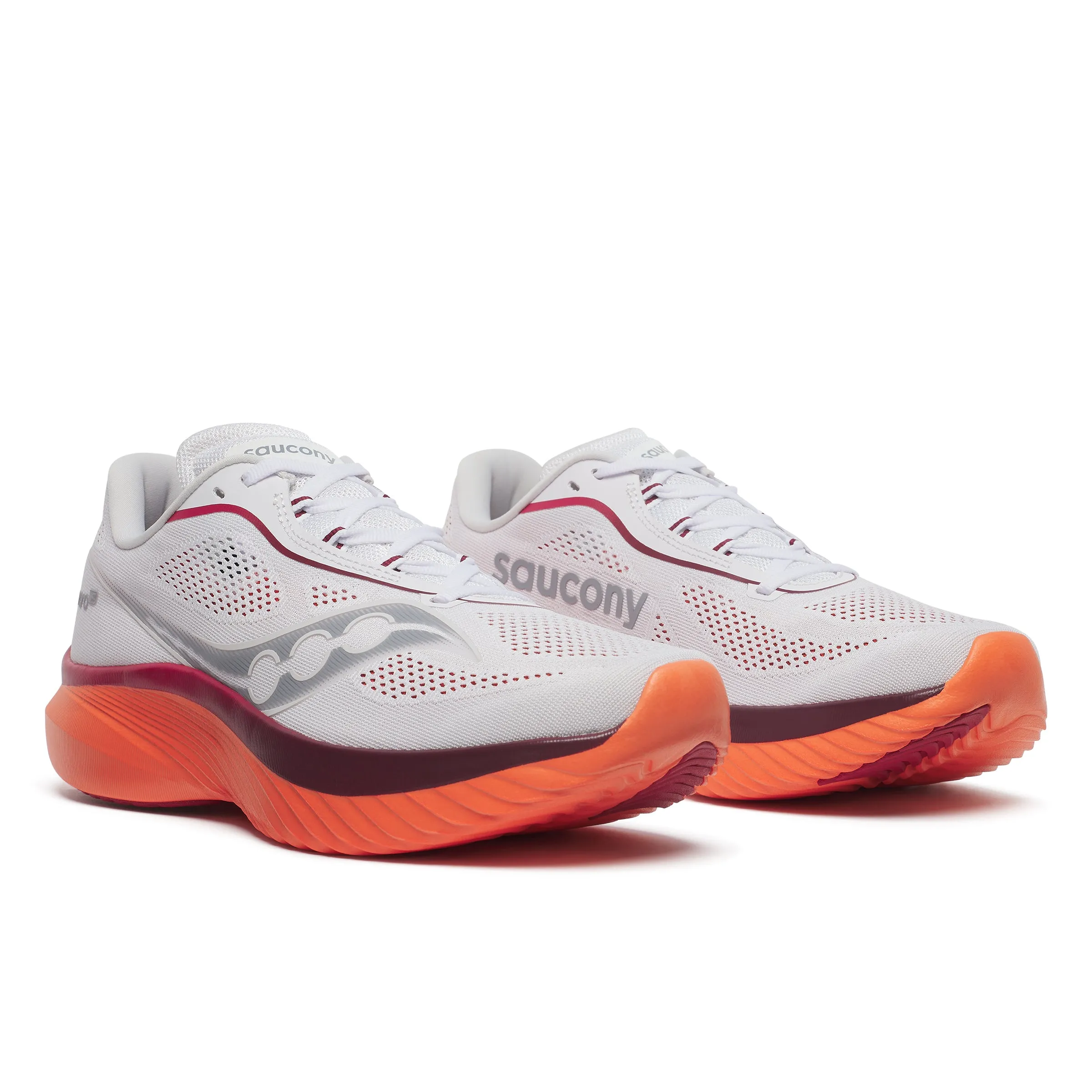 Men's Kinvara 15 (212 - White/Pepper)