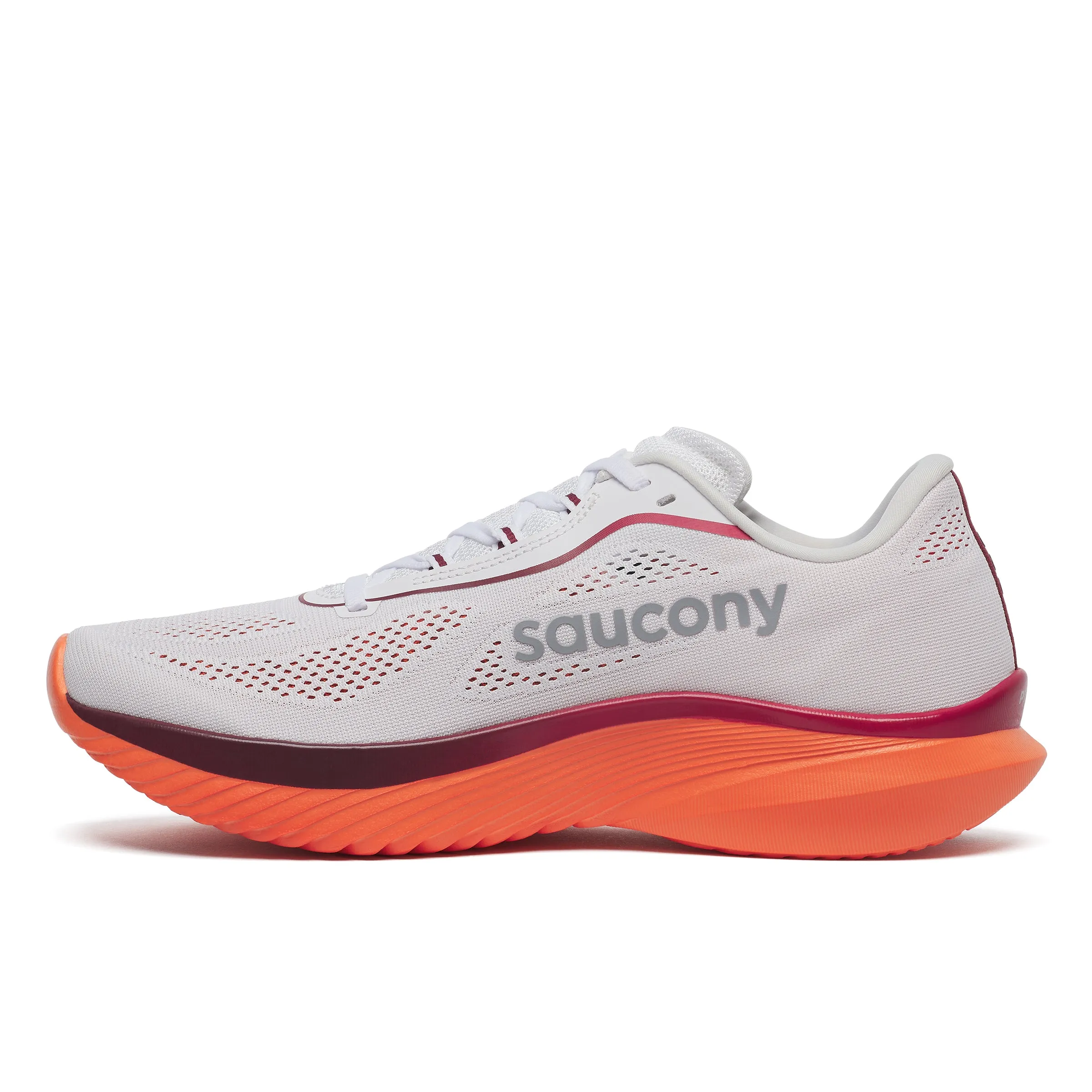 Men's Kinvara 15 (212 - White/Pepper)