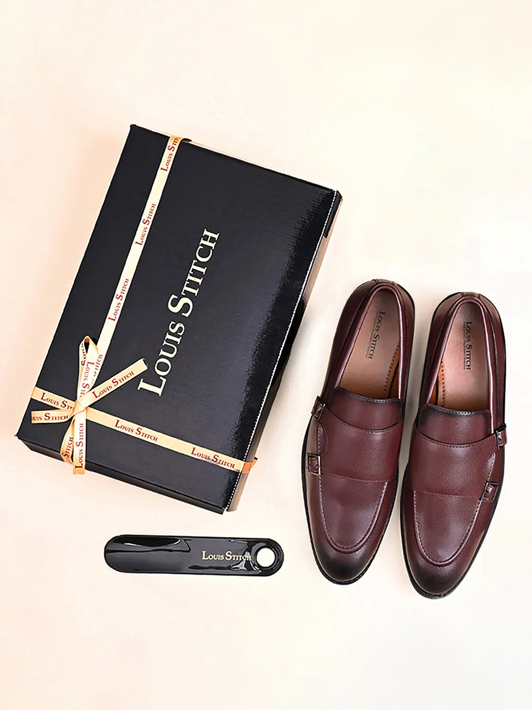 Men's Rosewood Slipon Style Comfortable Monks