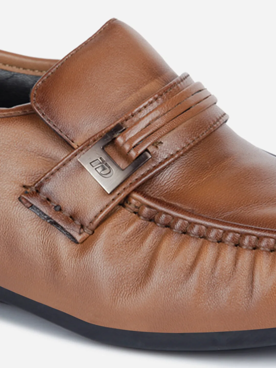 Men's Tan Moc Formal Slip On  (ID1106)
