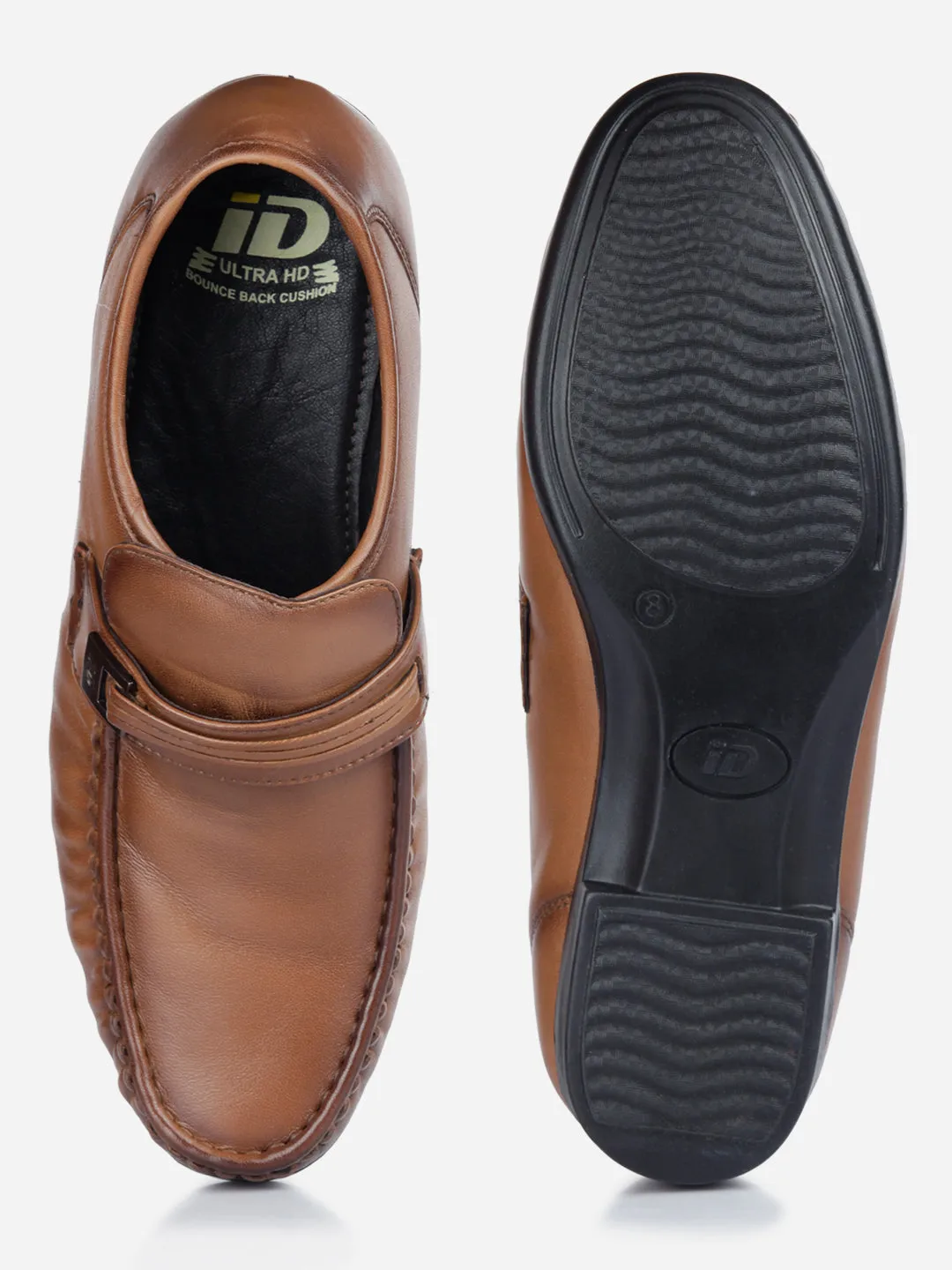 Men's Tan Moc Formal Slip On  (ID1106)