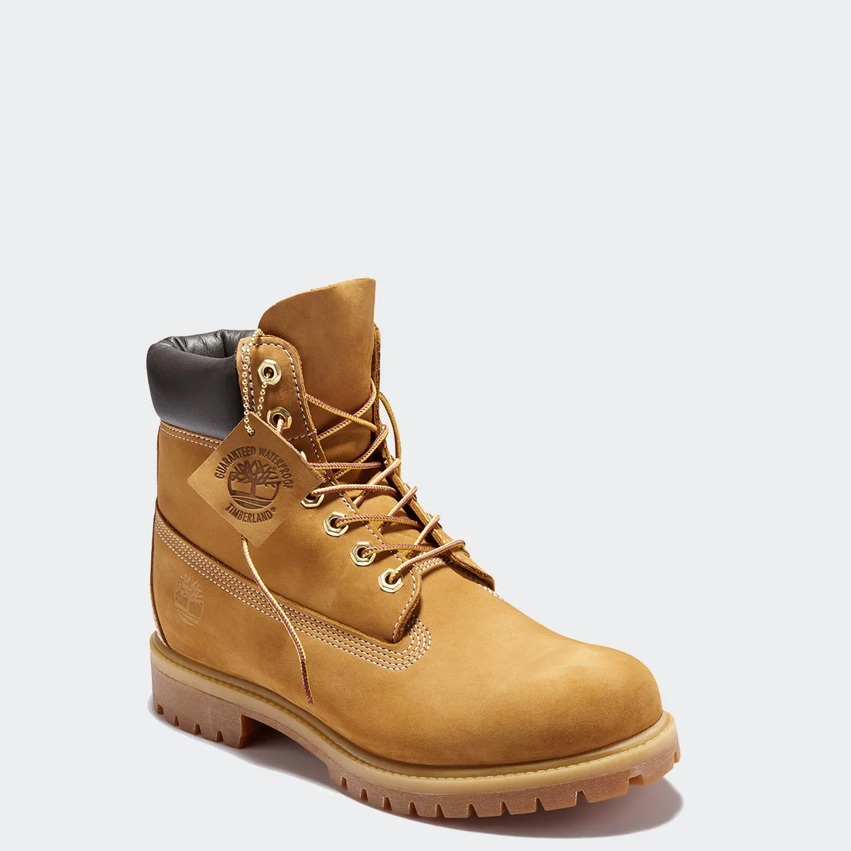 Men's Timberland Icon 6-Inch Premium Waterproof Boots Wheat Nubuck