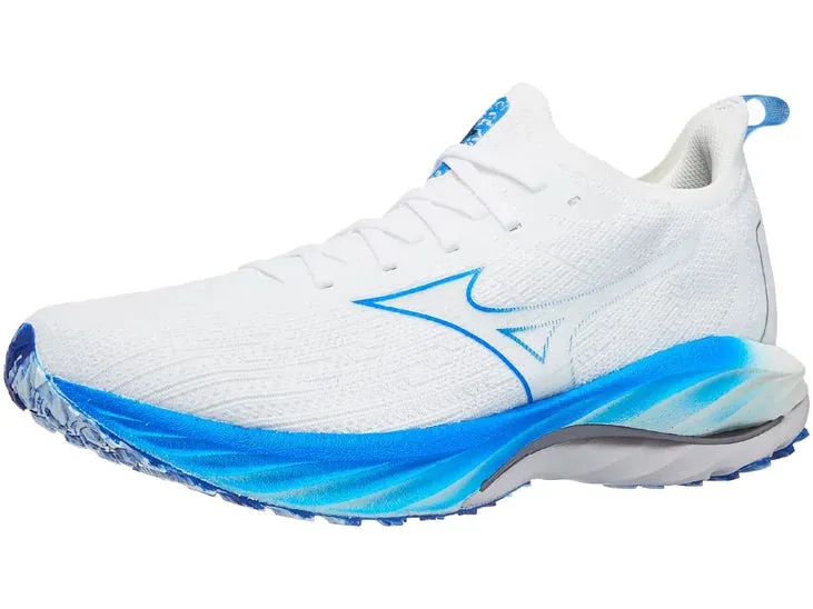 Mizuno Wave Neo Wind Womens - White / Peace Blue