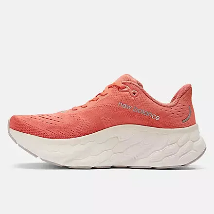 New Balance Fresh Foam X More V4 Women's - Gulf red/sea salt and silver metallic