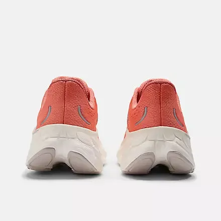 New Balance Fresh Foam X More V4 Women's - Gulf red/sea salt and silver metallic