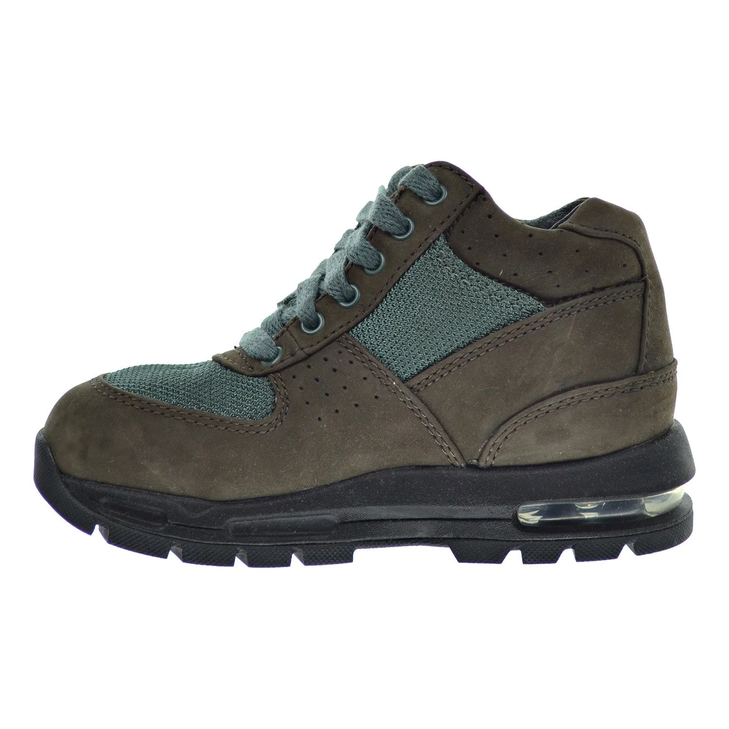 Nike Air Max Goadome (PS) Little Kid's Boots Dark Chocolate/Black/Vintage Green