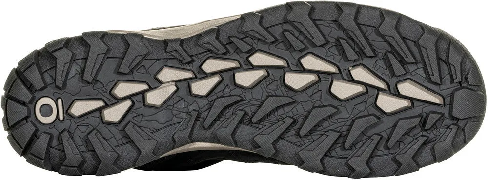 Oboz Men's Sypes Low Leather Waterproof Lava Rock