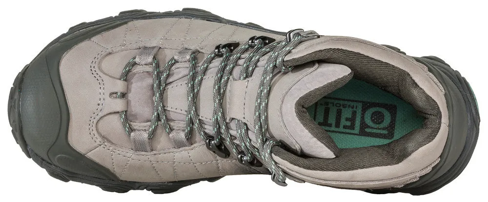 Oboz Women's Bridger Mid WP Frostgray