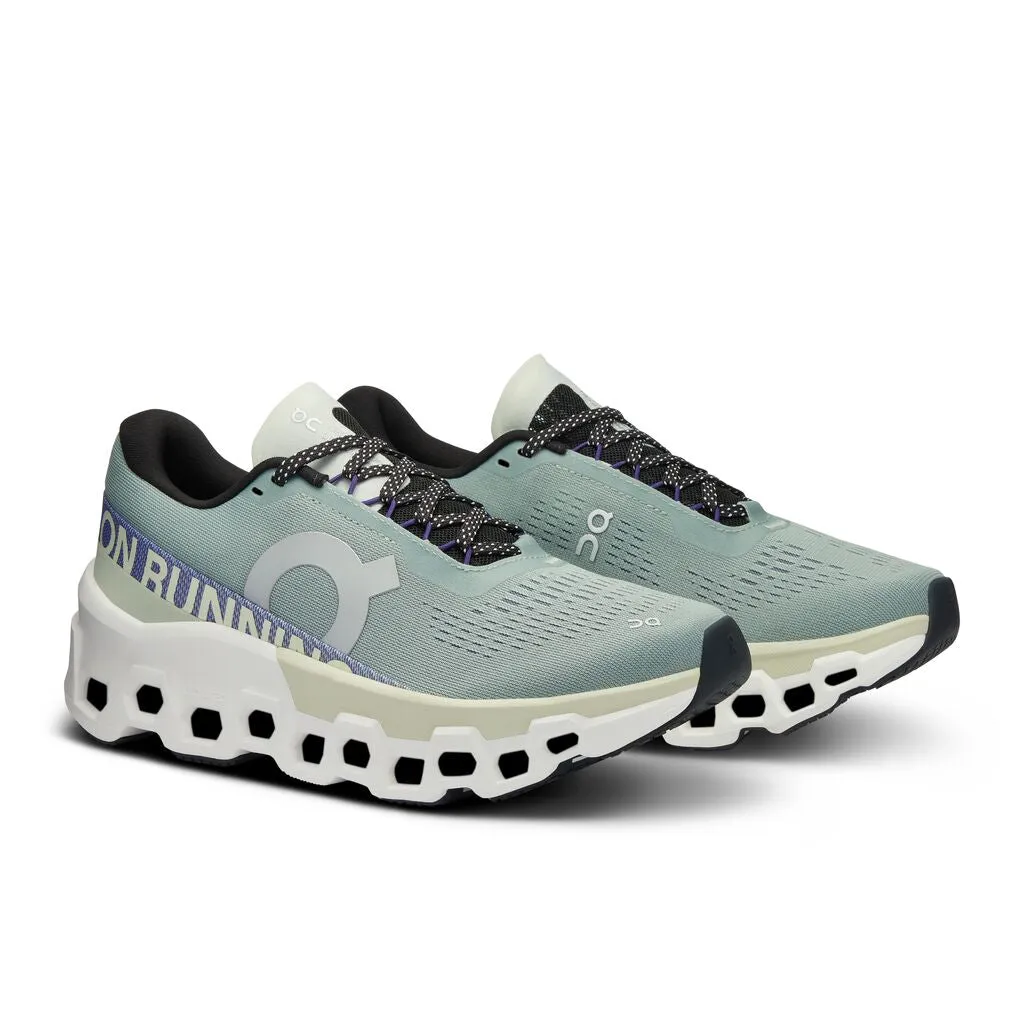 On Running Cloudmonster 2 (Womens) - Mineral/Aloe