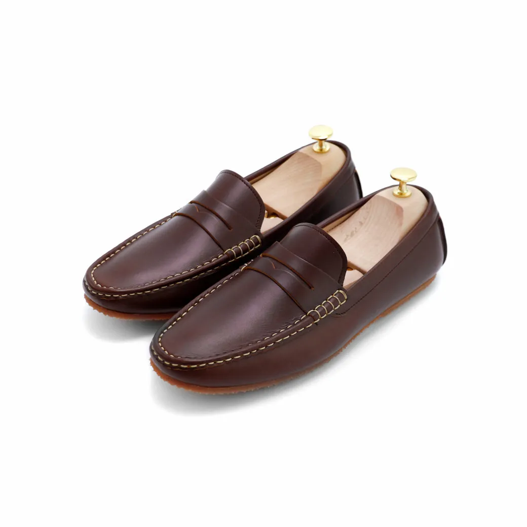 Penny Loafer Classy Oil Tanned Brandy Brown