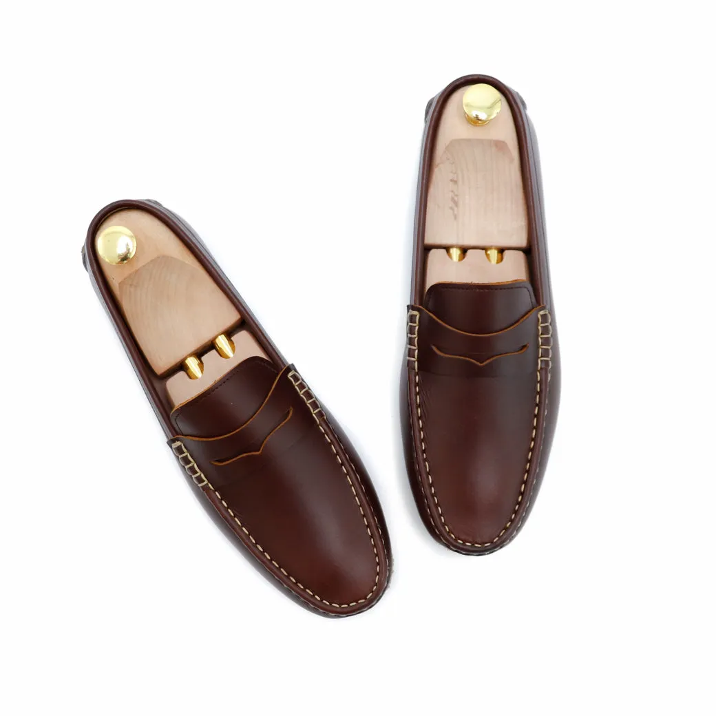Penny Loafer Classy Oil Tanned Brandy Brown