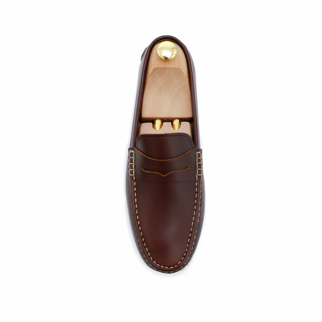 Penny Loafer Classy Oil Tanned Brandy Brown