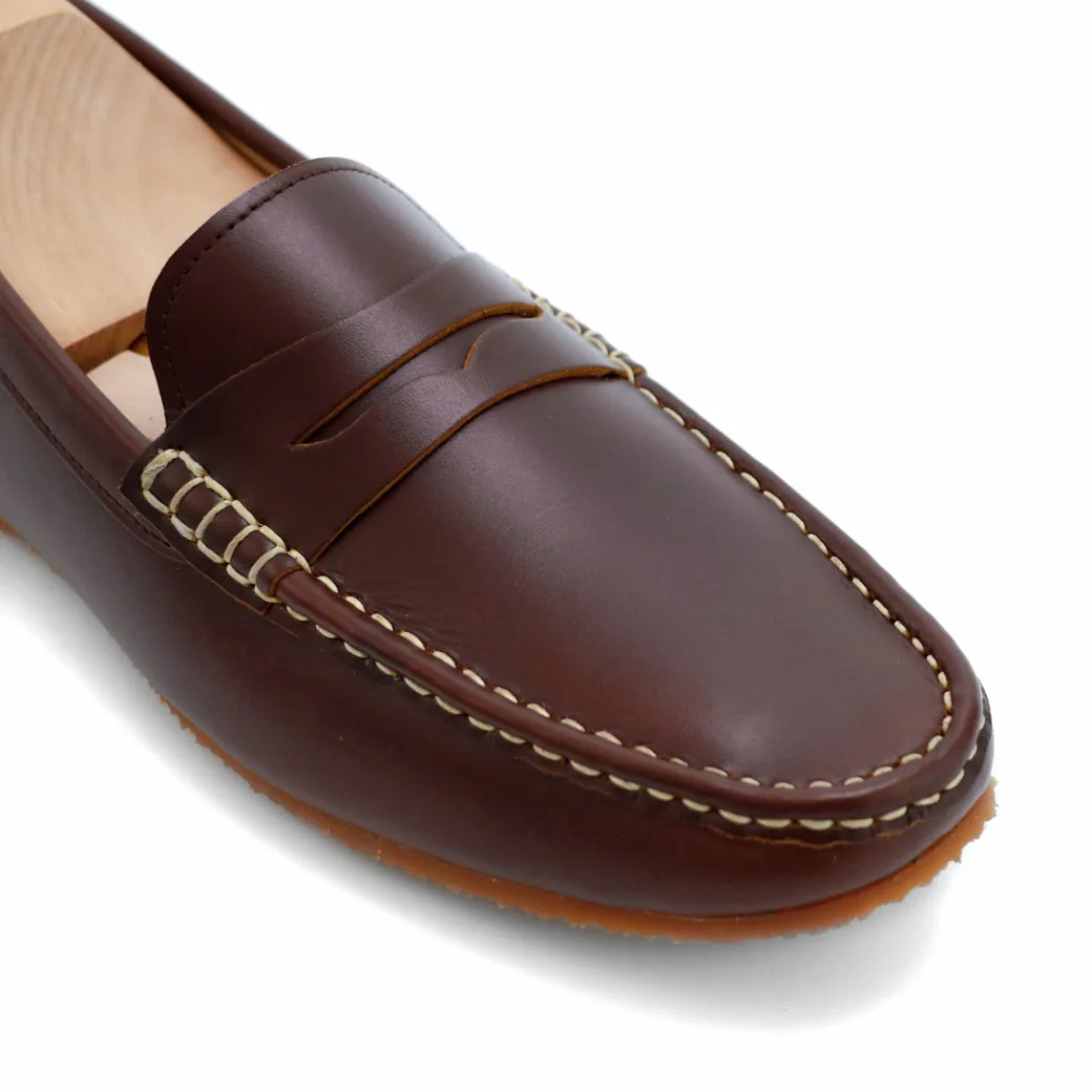 Penny Loafer Classy Oil Tanned Brandy Brown