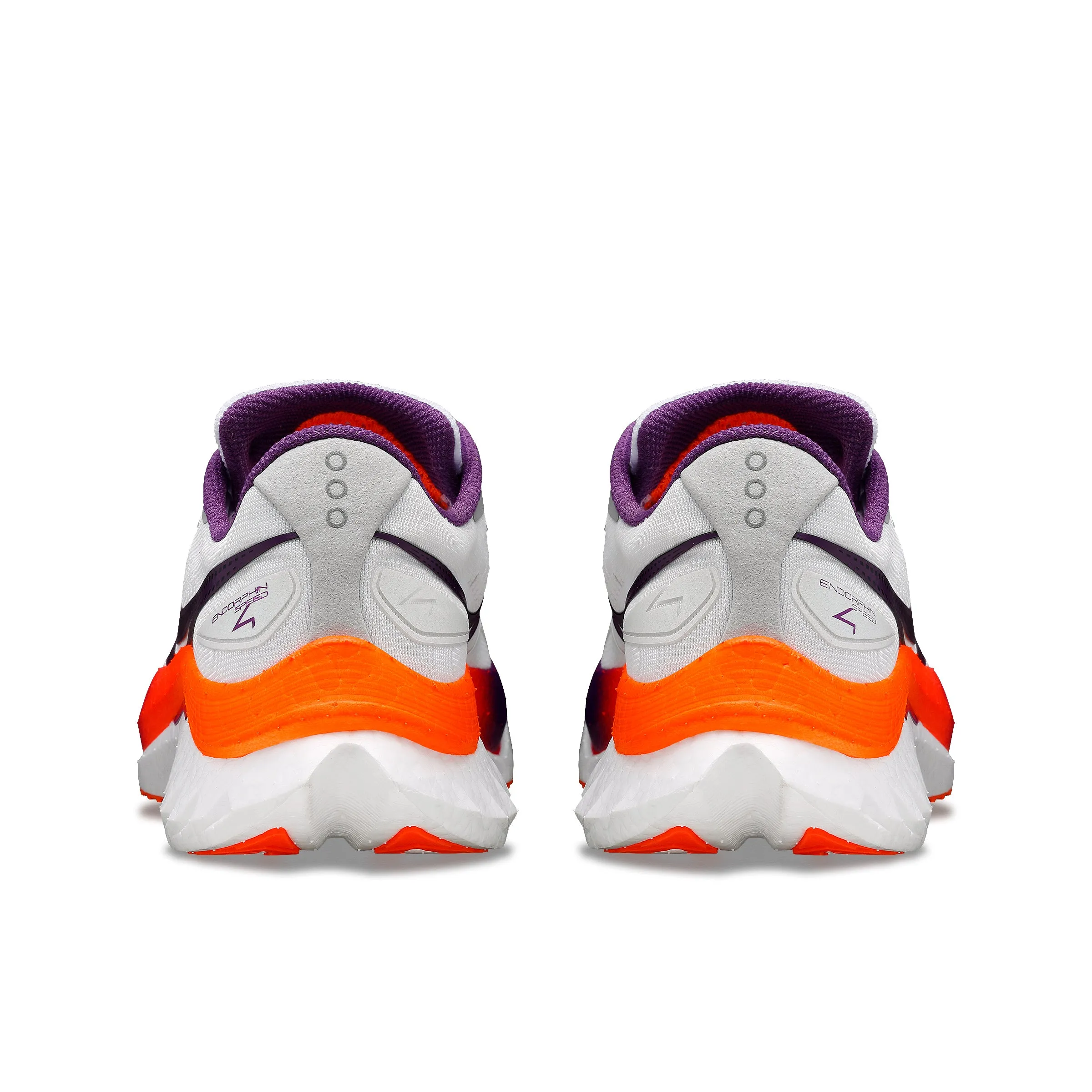 Saucony Endorphin Speed 4 (Womens) - White/Violet