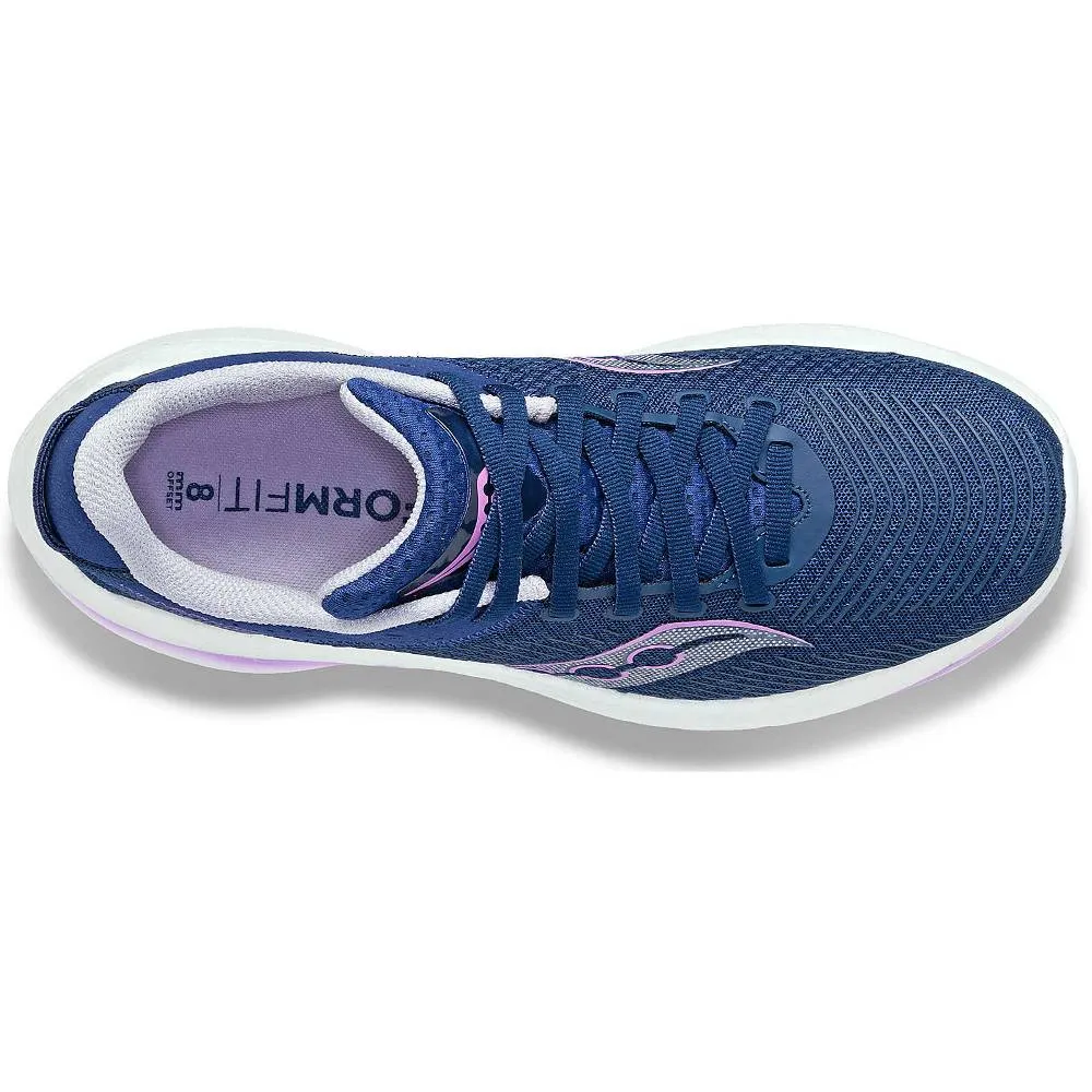 Saucony Kinvara Pro (Womens) - Indigo/Mauve