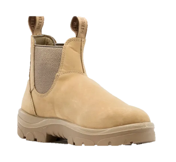 STEEL BLUE 312101 HOBART ELASTIC SIDED BOOT - SAND